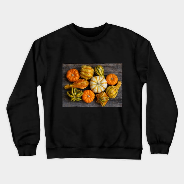 A Cornucopia of Autumn Color Crewneck Sweatshirt by nancy.hajjar@yahoo.com